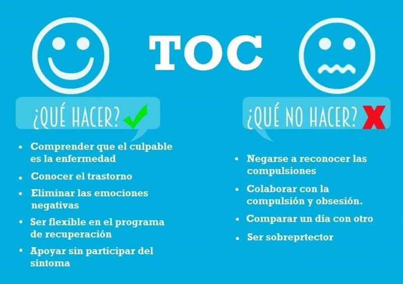 Reconocer y tratar síntomas del trastorno obsesivo-compulsivo