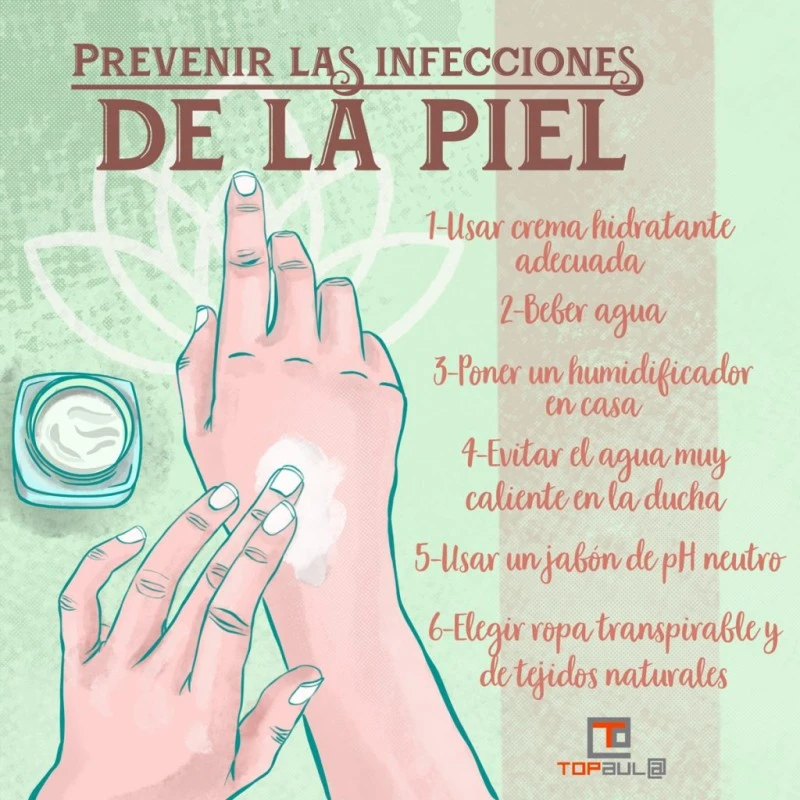 Prevención y tratamiento de enfermedades de la piel comunes