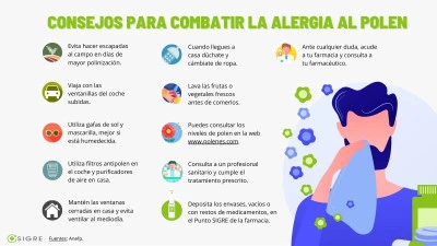 Prevenir y tratar alergia al polen: consejos y remedios