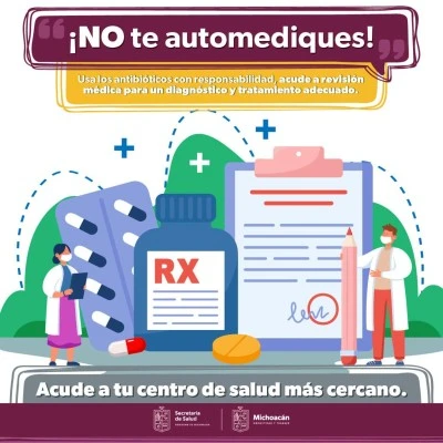 Riesgos de automedicarse con antibióticos