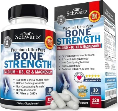 Suplementos nutricionales y salud ósea