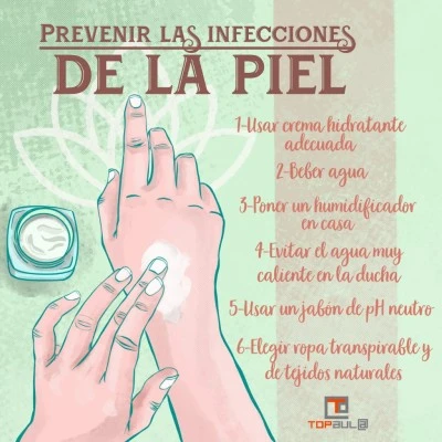 Prevención y tratamiento de enfermedades de la piel comunes