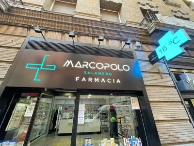 Farmacia Faci Lérida. Marcopolo Salamero