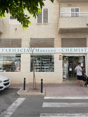 Farmacia Manzano. Farmacia en Sant Antoni de Portmany.
