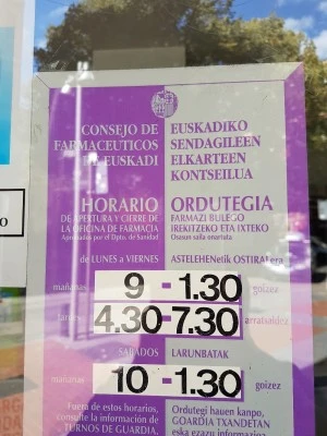 Farmacia Gómez de Balugera Anzola