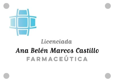 FARMACIA SAN GARCÍA. Lda. Ana Belén Marcos Castillo.